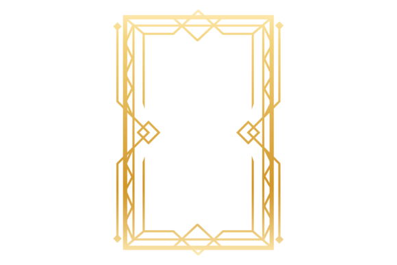 Art Deco Frame Template: A Guide to Decorative Retro Style