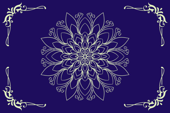 Art Mandala Yellow Flower Decorative: A Creative Guide