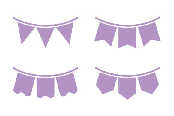 Decorative Banner Flags Vector Design for Modern Projects