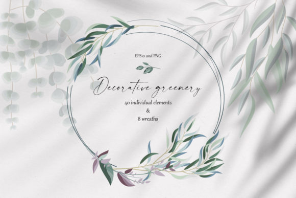 Decorative Wreaths: The Art of Botanical Design Assets