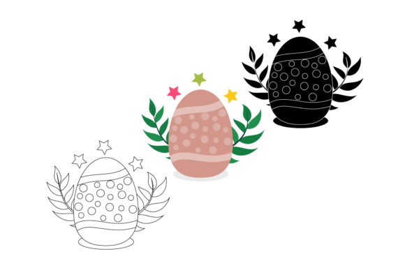 Easter Decorative Egg Bundle: Your Go-To Design Asset