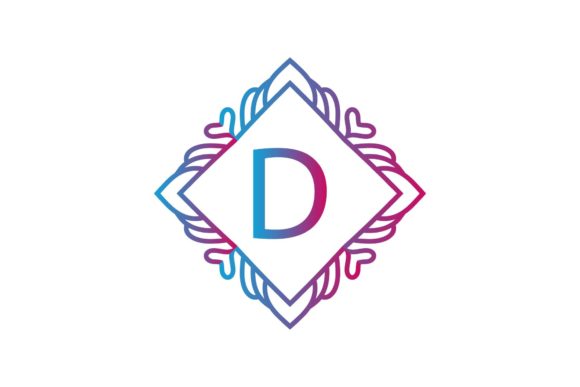 Elegant Monogram Line Decorative for Modern Branding