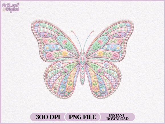 Floral Decorative Butterfly PNG: Beyond a Simple Graphic Asset