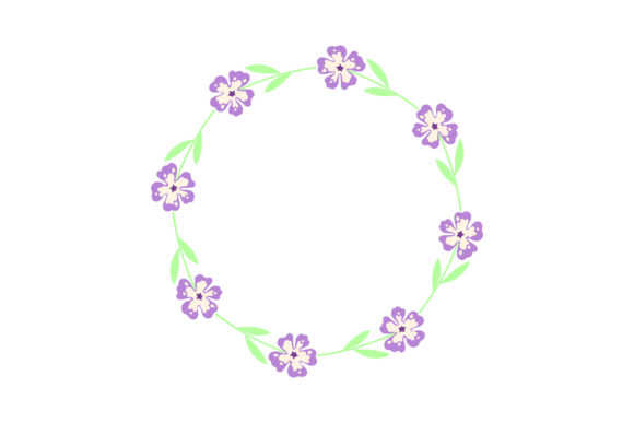 Floral Frame Circle Decorative: Elevating Your Creative Projects