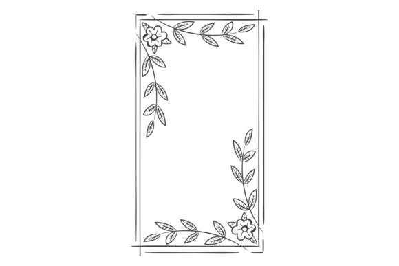 Square Floral Frame with Decorative Bran: A Designer's Guide